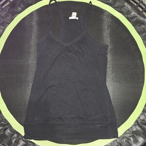 Deb Black Racerback Tank Top